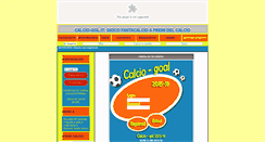 Desktop Screenshot of calcio-gol.it